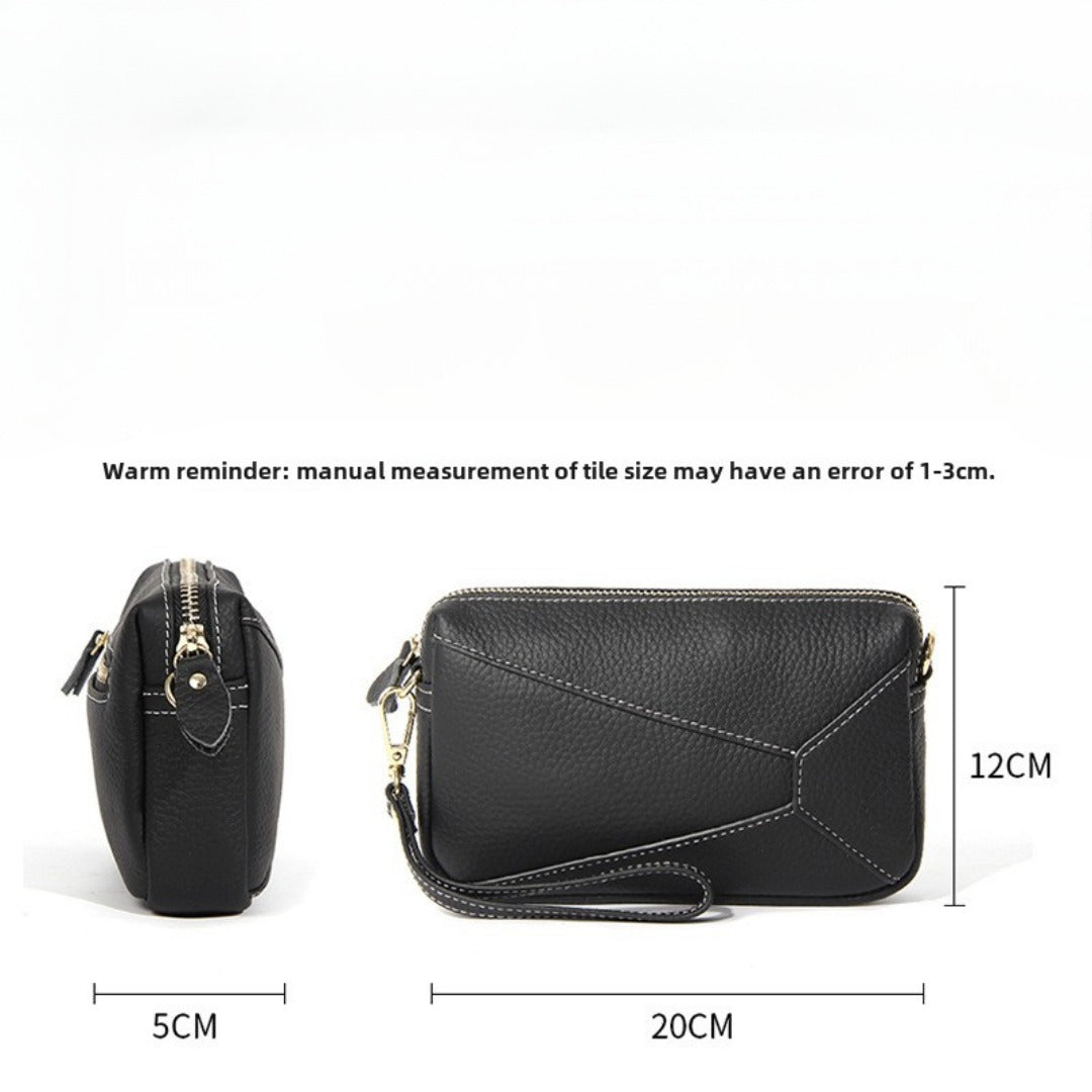 Genuine Leather crossbody bags, women's fashion evening clutch purses, shoulder wallet purses, wristlet purses for women, Wristlet purses, Wristlet bag