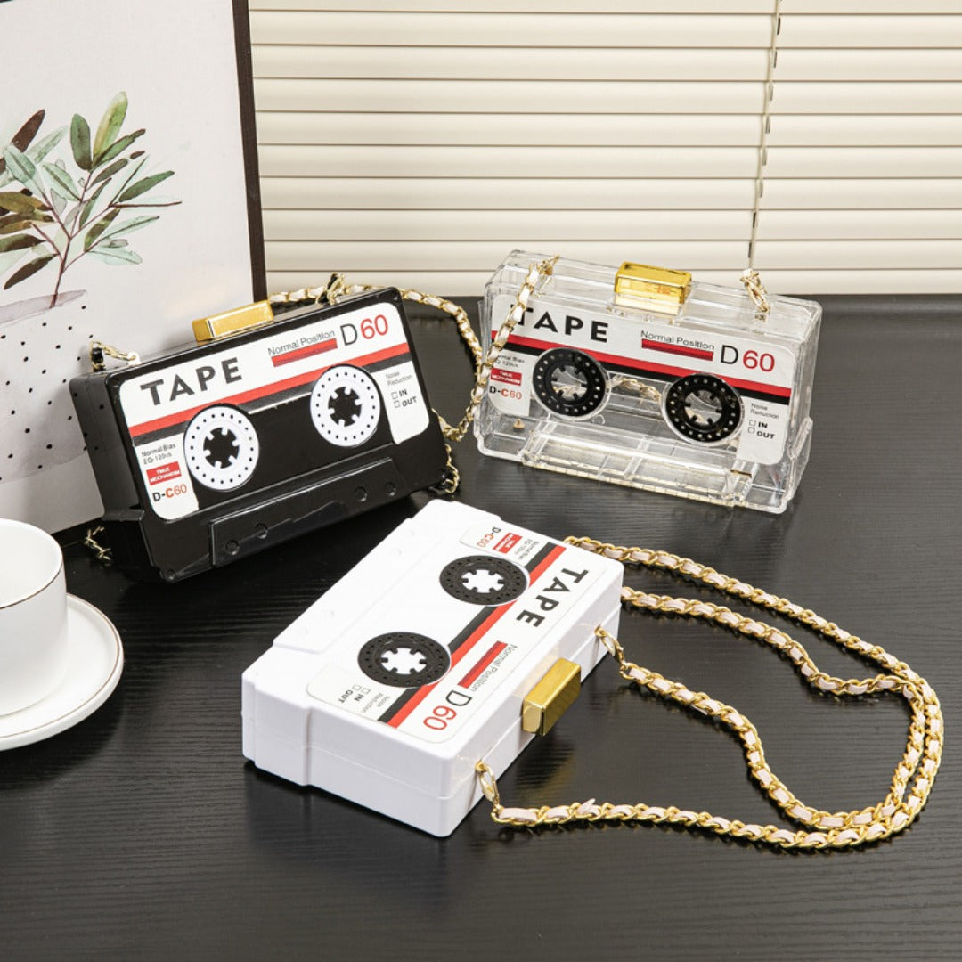 Tape Chain Clutch Purse, Clutch Purse, Clutch Purse Casual, Clutch Purse Party, Prom Bag