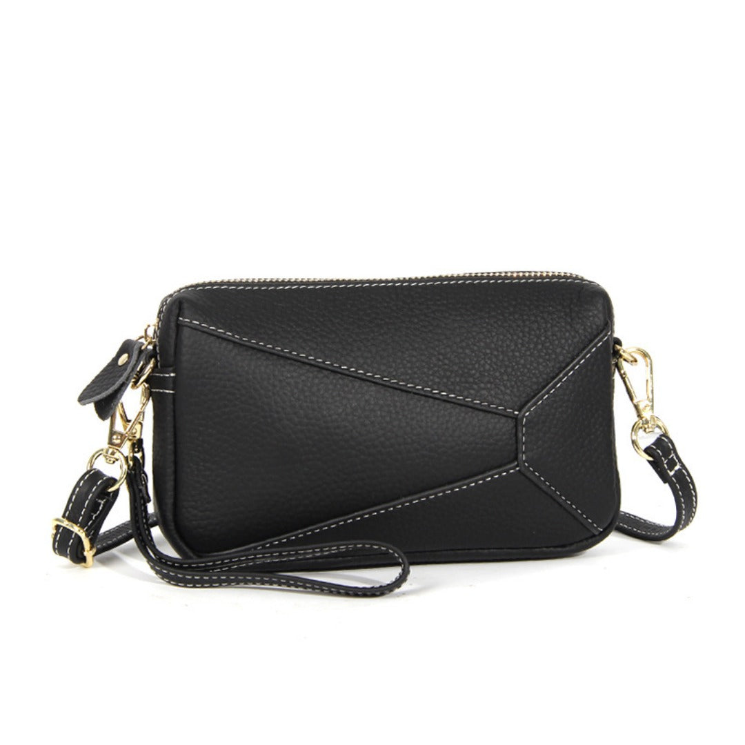 Genuine Leather crossbody bags, women's fashion evening clutch purses, shoulder wallet purses, wristlet purses for women, Wristlet purses, Wristlet bag